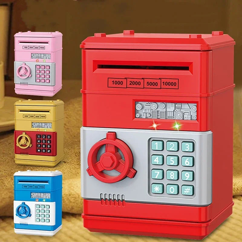 Piggy Bank Moneybox Saving Alcancias Safe Deposit Security Box for Money Banks Save Piggie Coin 10000 Savings Electronic Gift