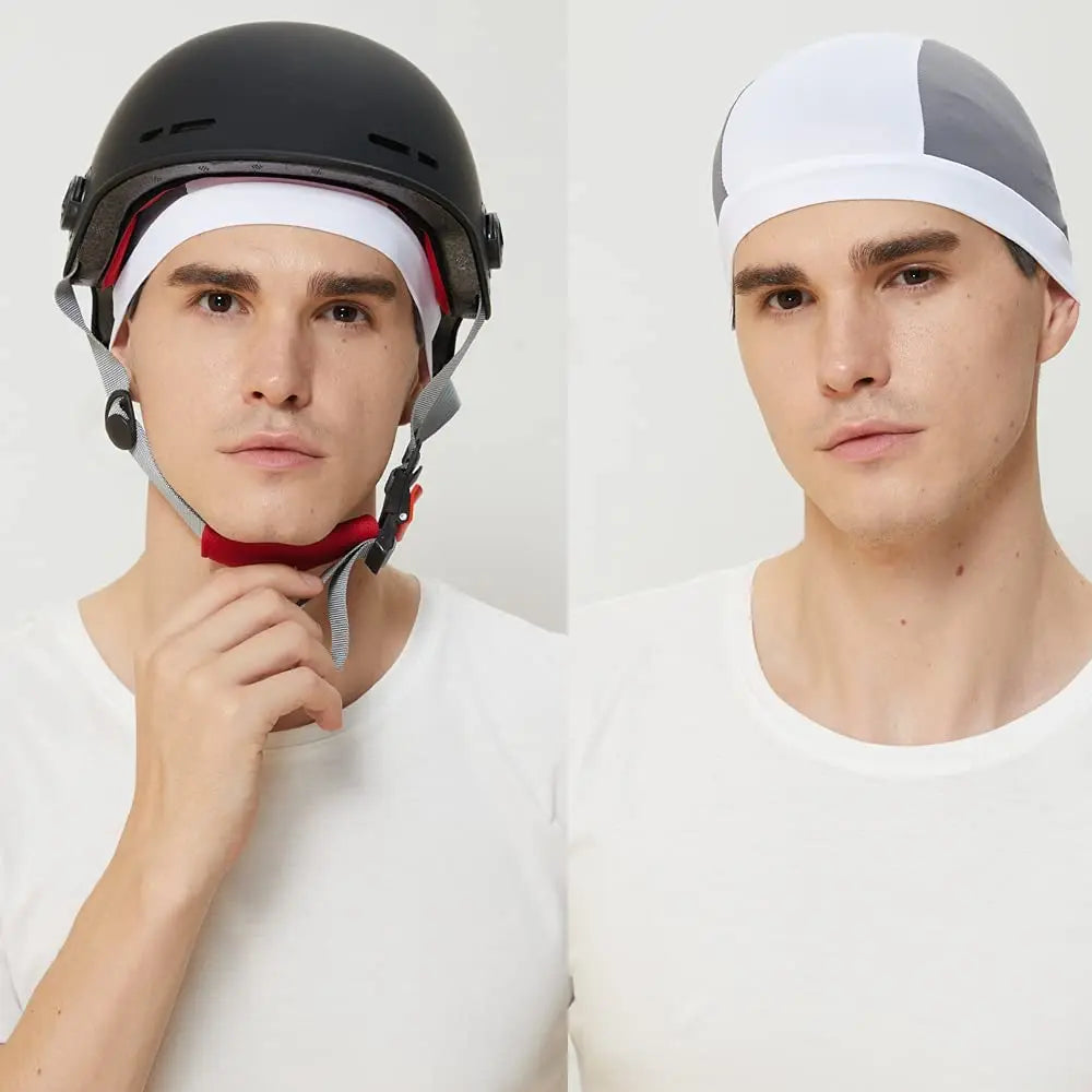 Skull Caps Soft Lightweight Beanie Hats Moisture Wicking Stretchy Breathable Helmet Liner for Men Women