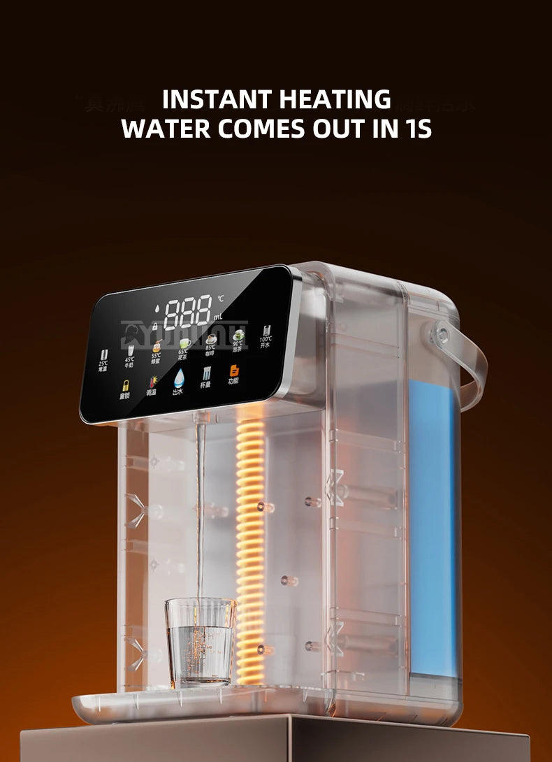 TQ-JT2 Desktop Instant Water Dispenser Large Capacity Household Direct Drinking Machine for Home Use Hot Water Maker