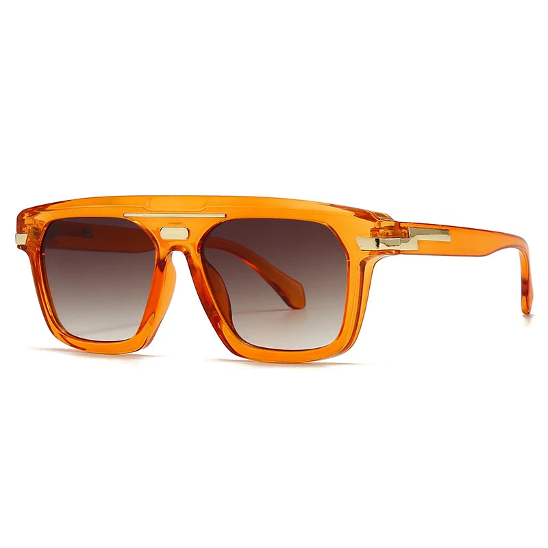 European and American New Cross-Border Exclusive Popular Modern Retro Large Frame Sunglasses Trendy Street Sunglasses Lh281