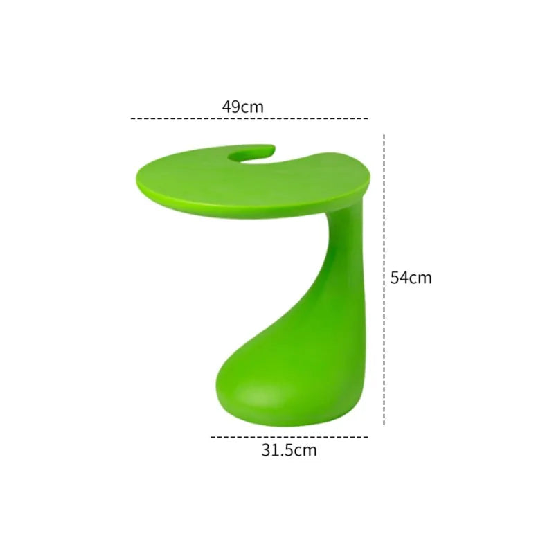 Realife Light Luxury High-end Creative Bedside Table Shelf Sofa Edge Table Living Room Mobile Black Minimalist Coffee Table 2025