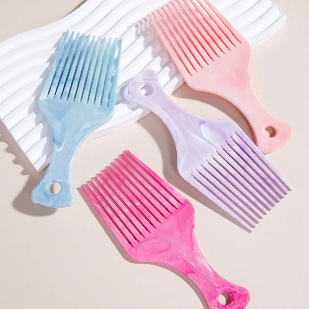 Professional Barber Hair Styling Afro Comb Hairdressing Curly Hair Pick Tools Suitable for Natural Curly Hair Расческа Для Волос