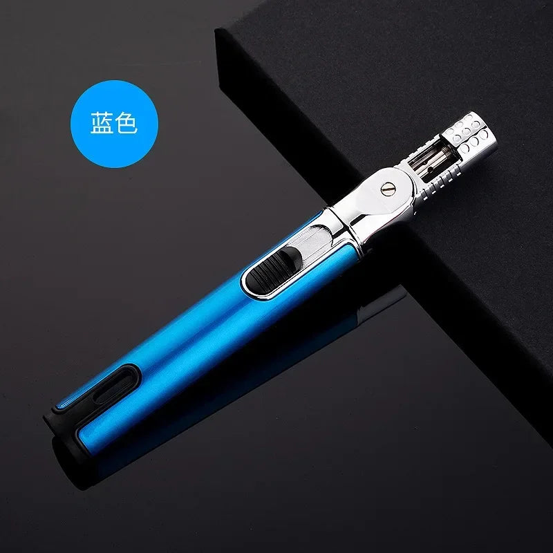 Mini Cordless Torch Blow Torch Pen Shaped Gas Soldering Iron Gun Welding Tool Soldering Iron Flamethrower Butane Torch Gun