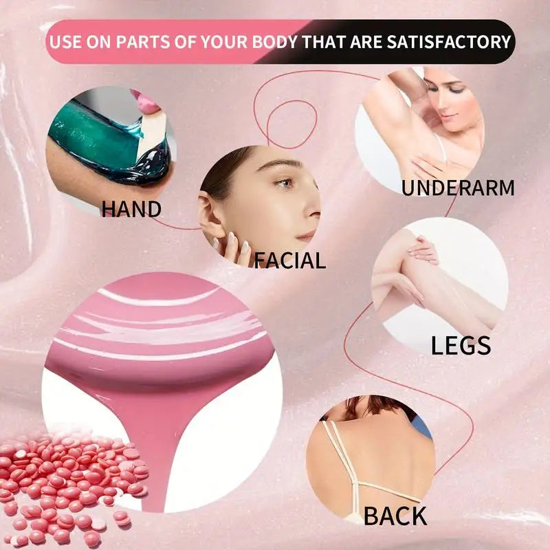 Hair Removal Machine Wax Heater Depilatory Epilator Wax-melt Waxing Kit Paraffin Heater Wax Beans Bead Heating Machine