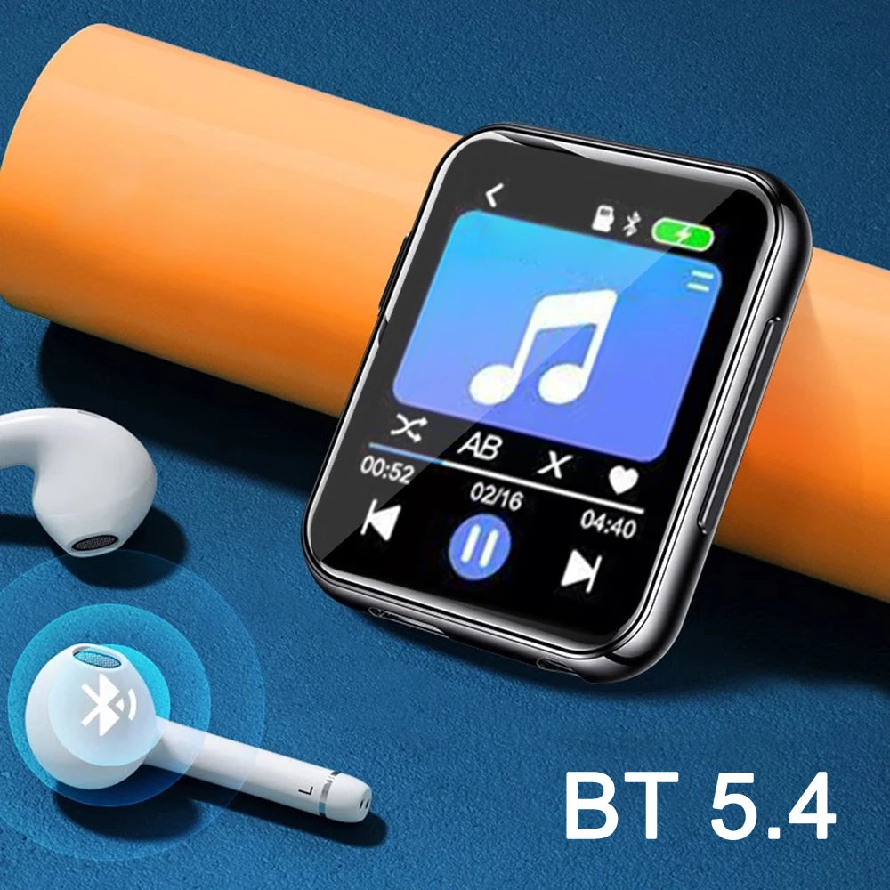MP3 Music Player with Bluetooth High Resolution Walkman MP4 Full Touch Screen Built-in Speaker Video Playe FM/E-book плееры