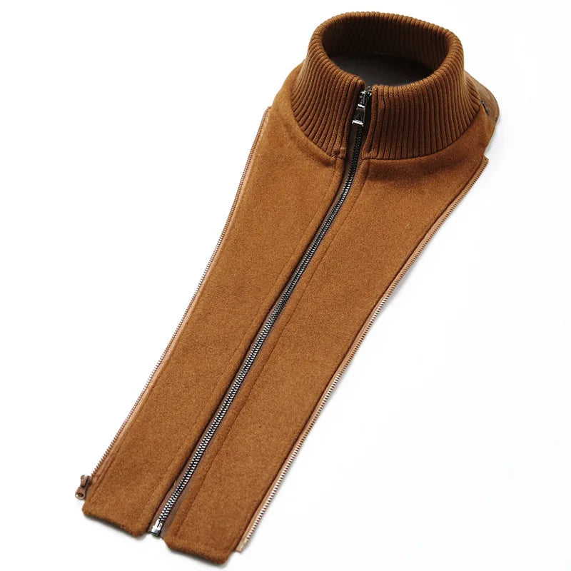 Men Winter Jackets Cashmere Overcoats Wool Blends Trench Coats High Quality New Winter Coats Male Business Casual Trench Coats