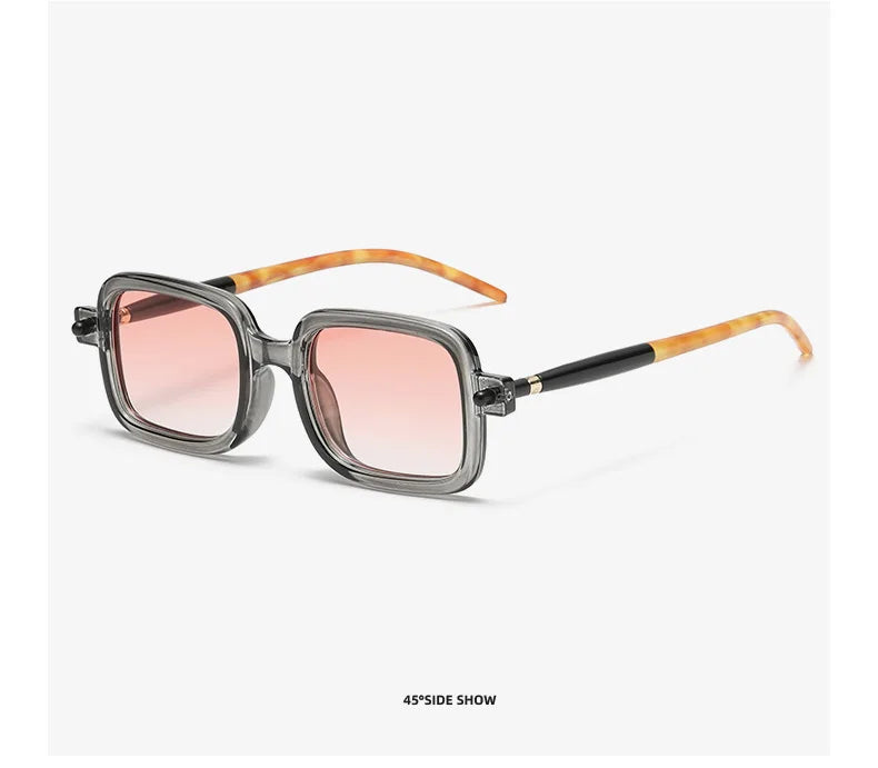 UVLAIK Myopia Optical Glasses Frame Men Women Retro Square Sunglasses Fashion Anti Blue Light Computer Goggles Eyglasses