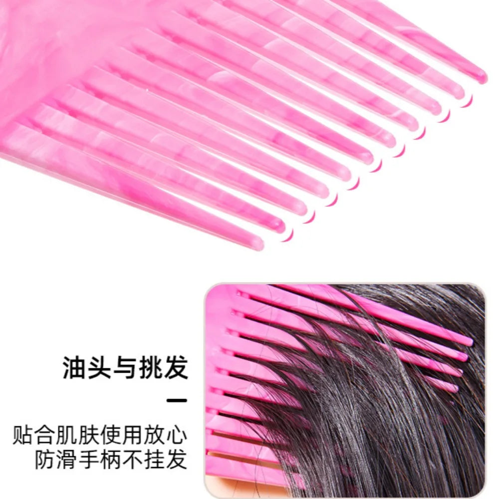 Professional Barber Hair Styling Afro Comb Hairdressing Curly Hair Pick Tools Suitable for Natural Curly Hair Расческа Для Волос
