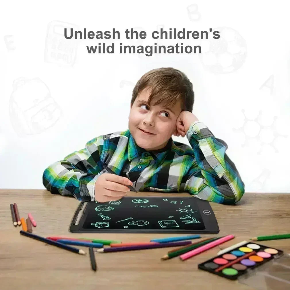 8.5/10/12/16 in LCD Drawing Board Writing Tablet Digit Magic Blackboard Art Painting Tool Kids Toys Brain Game Child's Gift