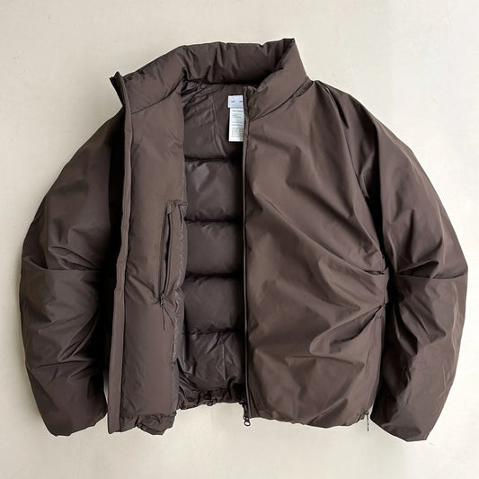 Korean Retro Solid Color Padded Warm Coat Men's And Women's Y2K Winter New Harajuku Simple And Casual Joker Cotton-Padded Jacket