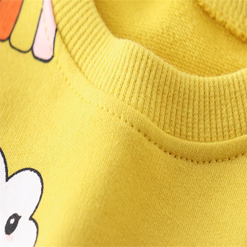 Jumping Meters 2-7T New Arrival Boys Girls Sweatshirts Autumn Spring Kids Clothes Hot Selling Shirts Tops Baby Shirts