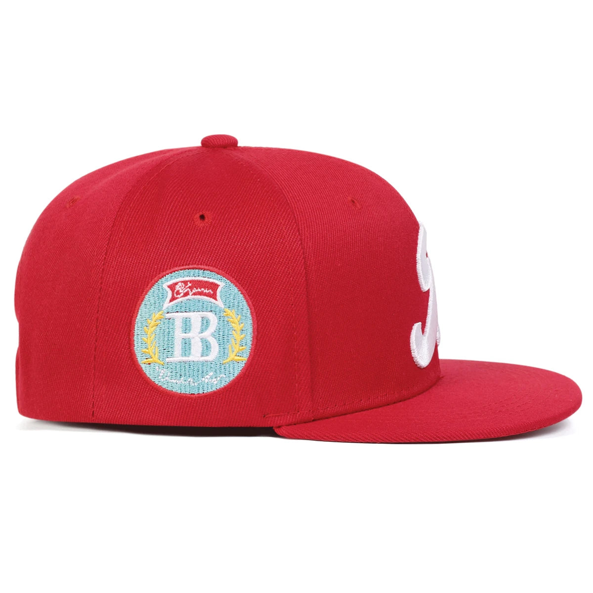 Unisex B Letter Embroidery Hip-hop Hats Spring Autumn Outdoor Adjustable Casual Baseball Caps Sunscreen Hat