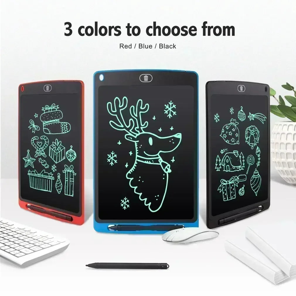 8.5/10/12/16 in LCD Drawing Board Writing Tablet Digit Magic Blackboard Art Painting Tool Kids Toys Brain Game Child's Gift