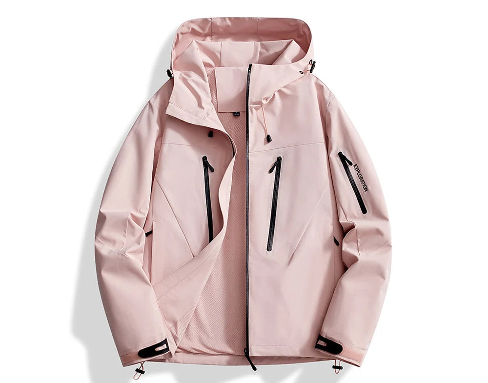 Spring Autumn Men's Climbing Waterproof Jackets Outdoor Men Hiking Rain Coats Men Sports Breathable Windbreaker Jacket Clothing