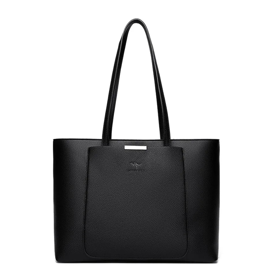 Large Capacity Women Shoulder Tote Bag Pu Leather Hand Bags for Women 2025 Designer Daily commuting Handbags HIgh Quality Sac