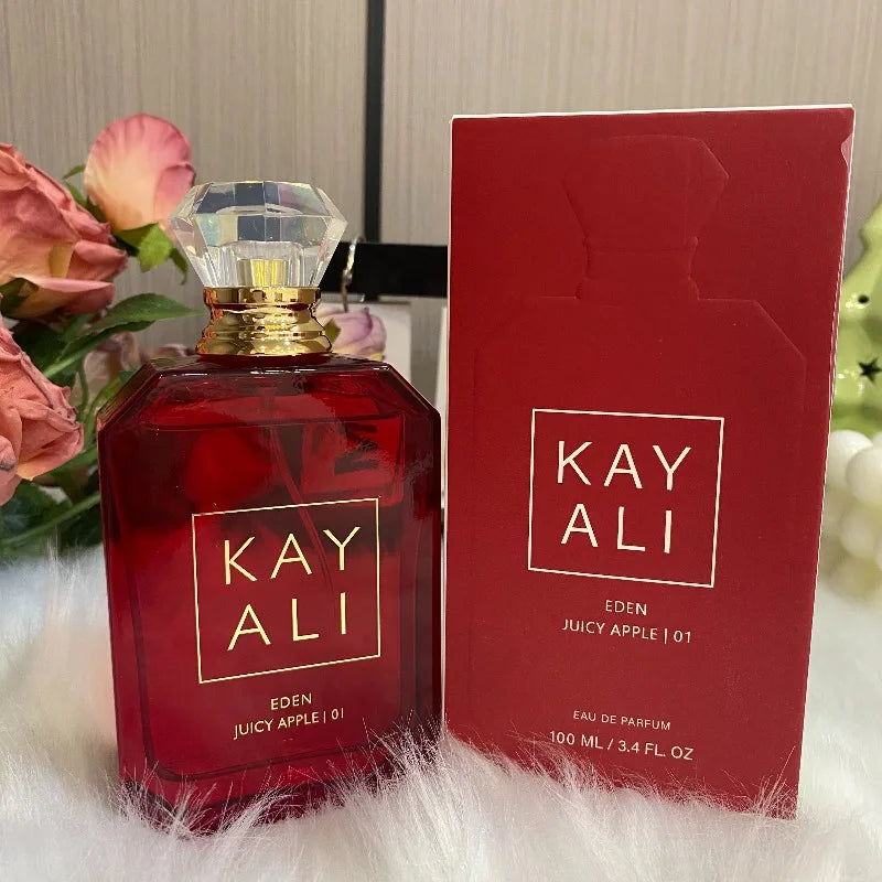 Kayali Unisex Perfume 100ml Long Lasting Fresh Mild Elegant Floral Fruity Natural Fragrance Six Scents Eden Sparkling Lychee 28