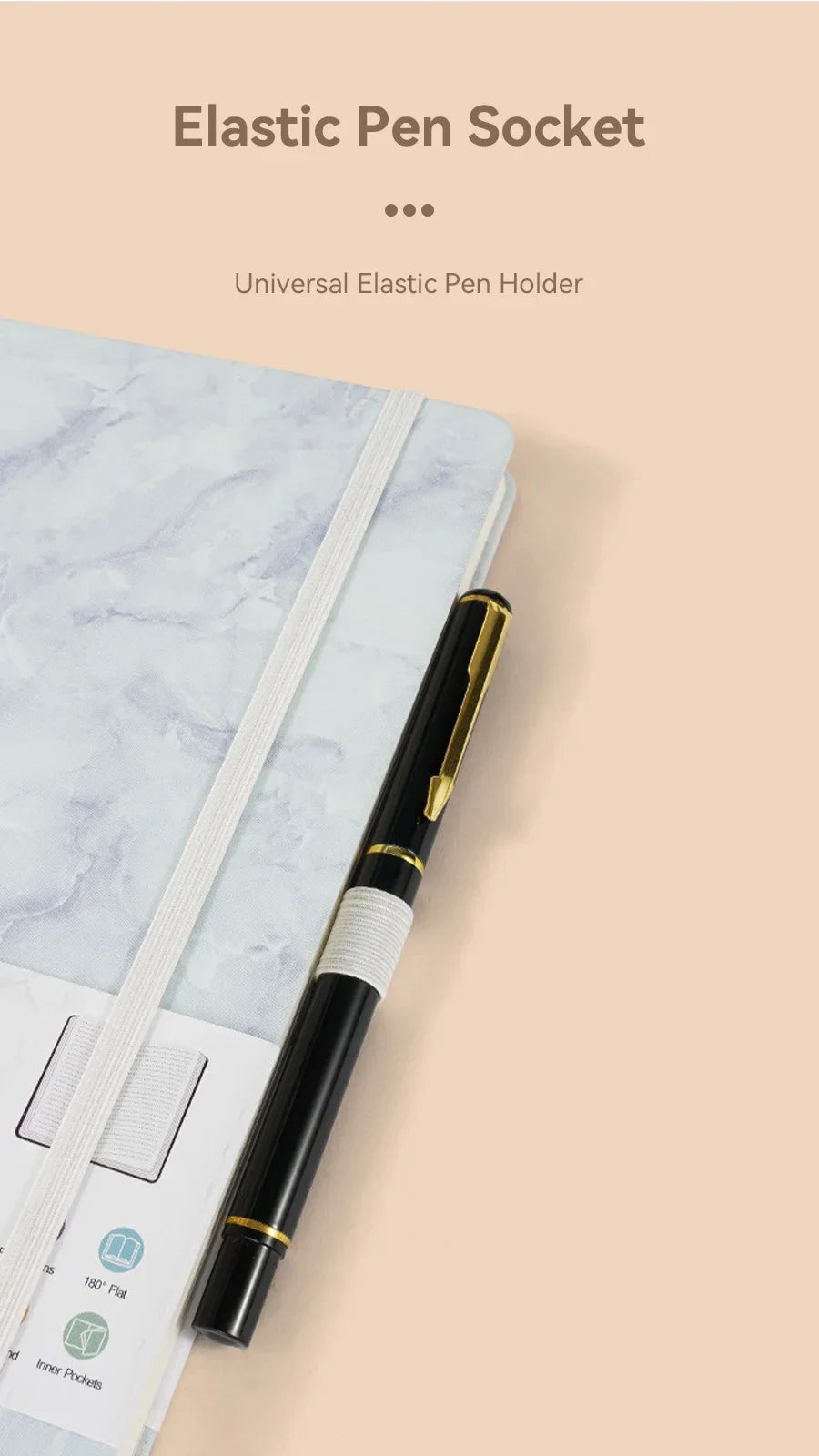 Hard Cover Sketchbook Strap Notebook A5 Lined Stationery Notebooks and Journals Diary Writing Pads Office School Supplies