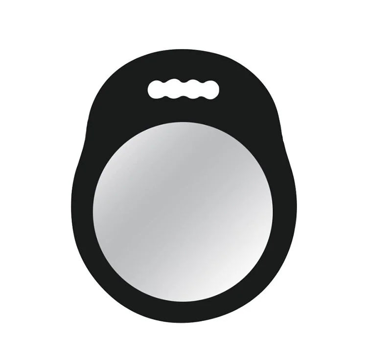 Dual Handle Hairdressing Makeup Mirror Professional Barber Hair Salon Mirror With Foam Frame and for Salon Home Supplies