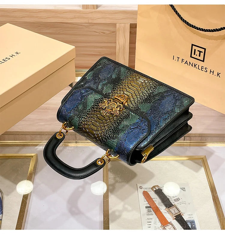 Light luxury brand women's handbag for spring and summer 2025, designer's high-quality shoulder bag, fashionable crossbody bag,