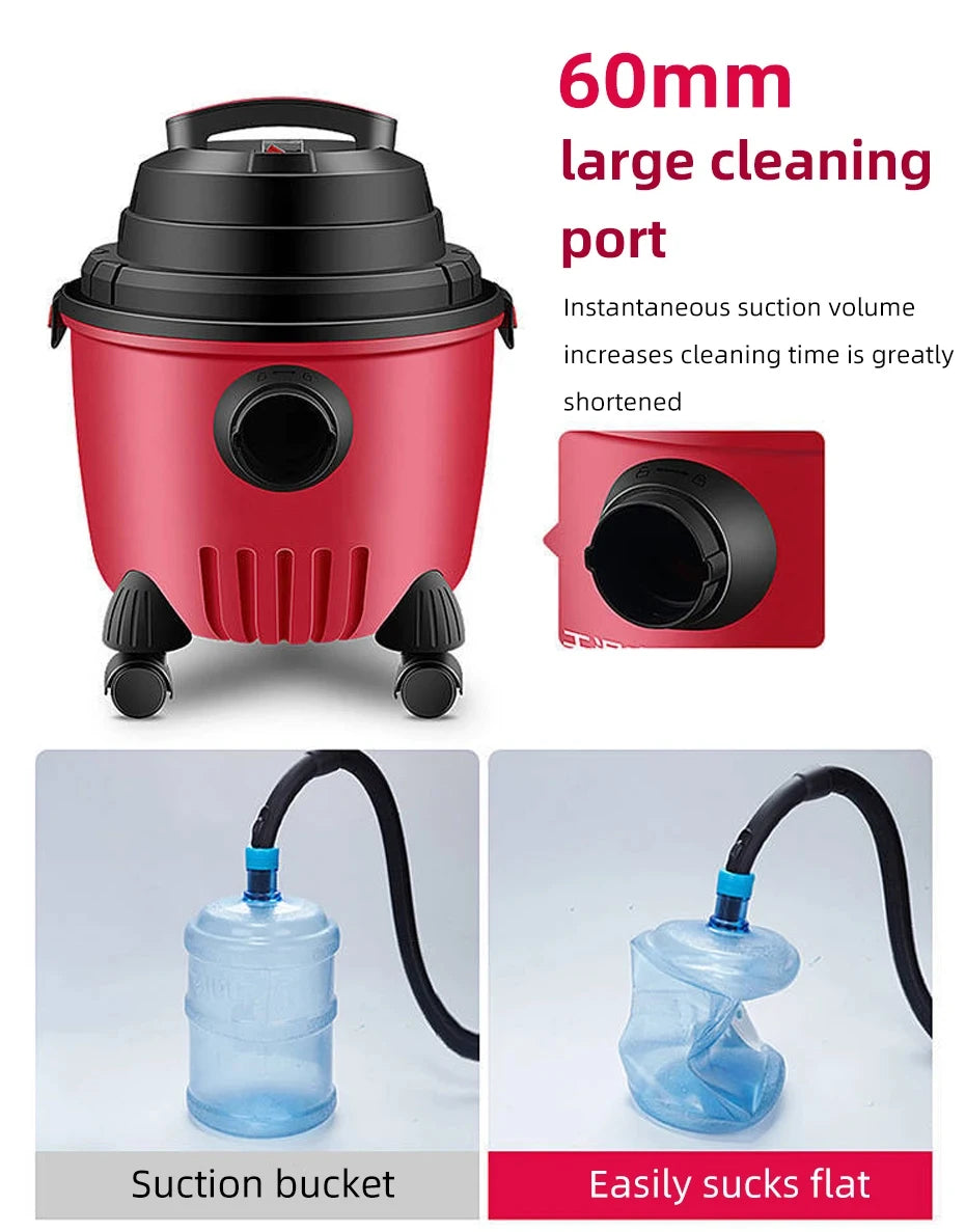 Multifunctional Vacuum Cleaner With Dust Collection Function Suitable for Home Garage Workshop Industrial Dry Wet Cleaning
