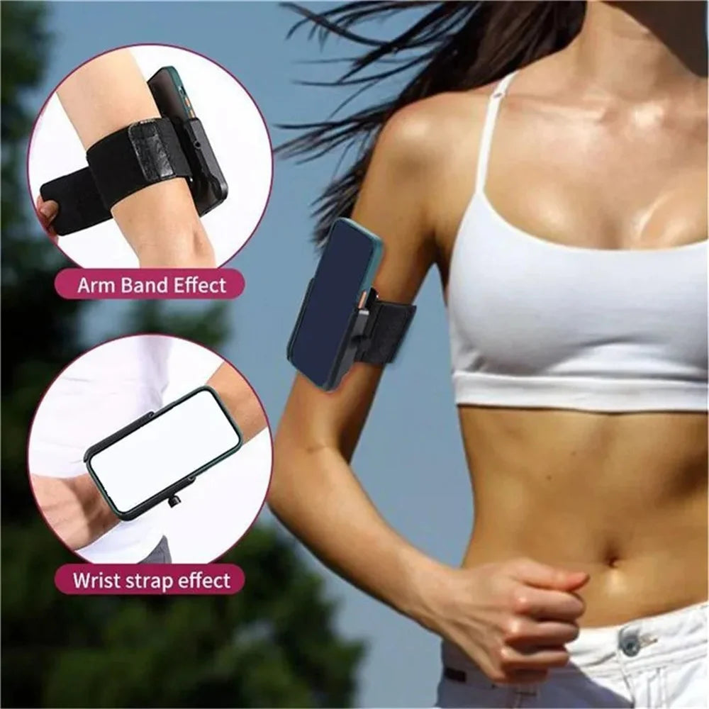 Universal 360° Rotation Multi-function Phone Holder for Car Wristband Mobile Support Phone Stand For Sports Cycling Motorcycle