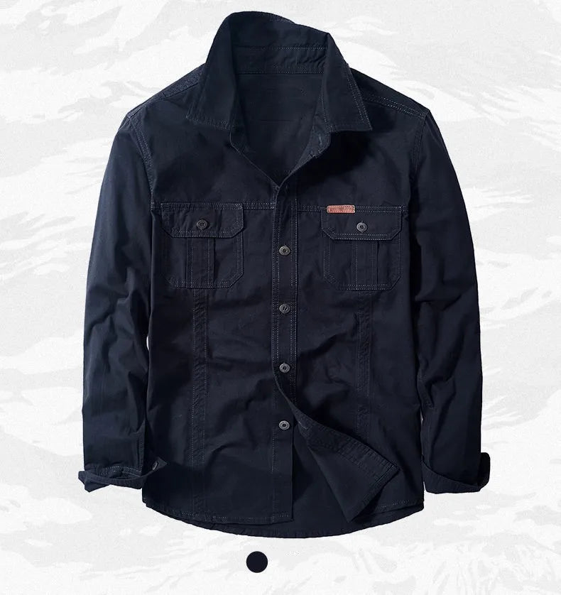 Men's Spring Tactical Soldiers Combat Long Sleeve Shirt Male Autumn Breathable Sport Tops Long Sleeve Slim Fit Shirts Size M-6XL
