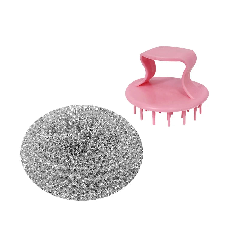 Cleaning Ball Brush Removable Cleaning Brush Pots and Pans Brush Kitchen Cleaning Tools Household Cleaning Brush