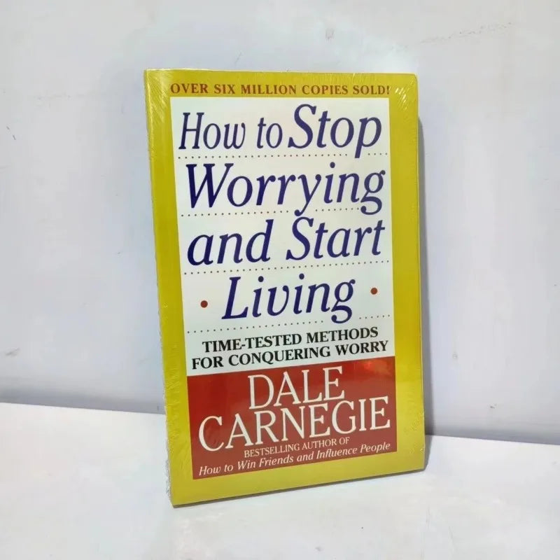 2 Books/set By Dale Carnegie How To Win Friends & Influence People And How to Stop Worrying And Start Living In English