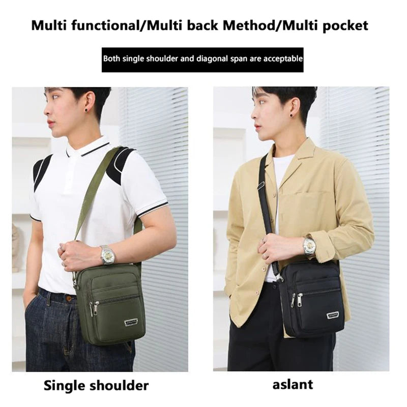 1Pieces Brand New Men Crossbody Bags Male Nylon Shoulder Bags Boy Messenger Bags Man Handbags Mountaineering Bag Christmas Gifts