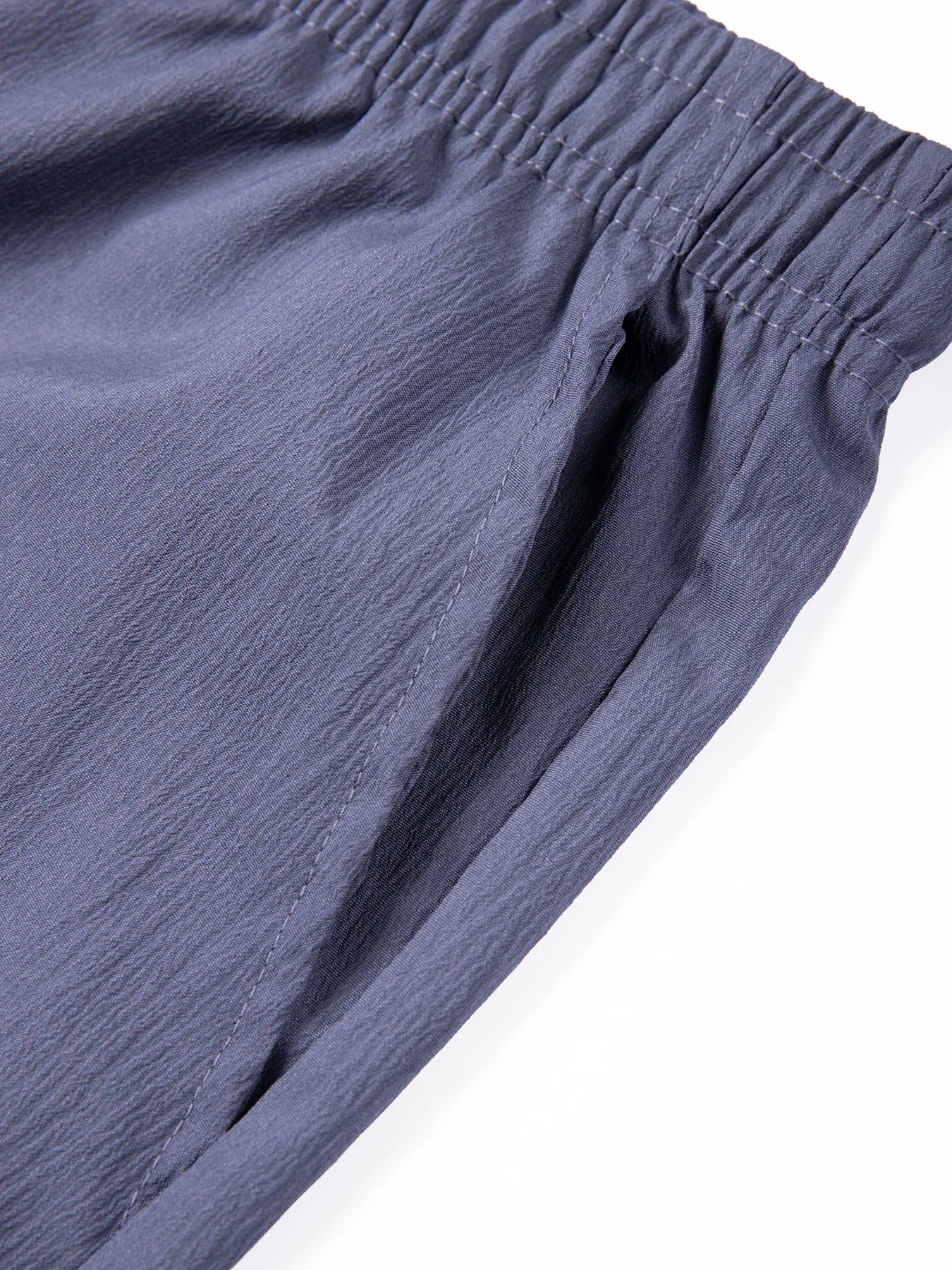 Summer New Men's Breathable Shorts Hawaii Beach Short Pants Male Solid Color Trousers Loose Lightweight Short Streetwear