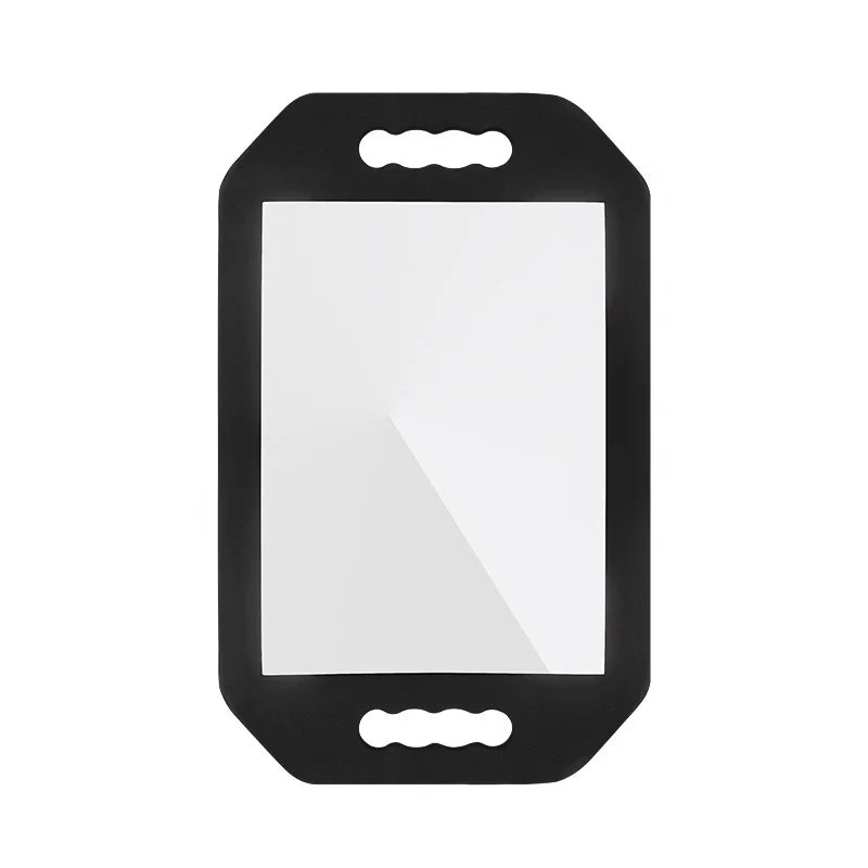 Dual Handle Hairdressing Makeup Mirror Professional Barber Hair Salon Mirror With Foam Frame and for Salon Home Supplies