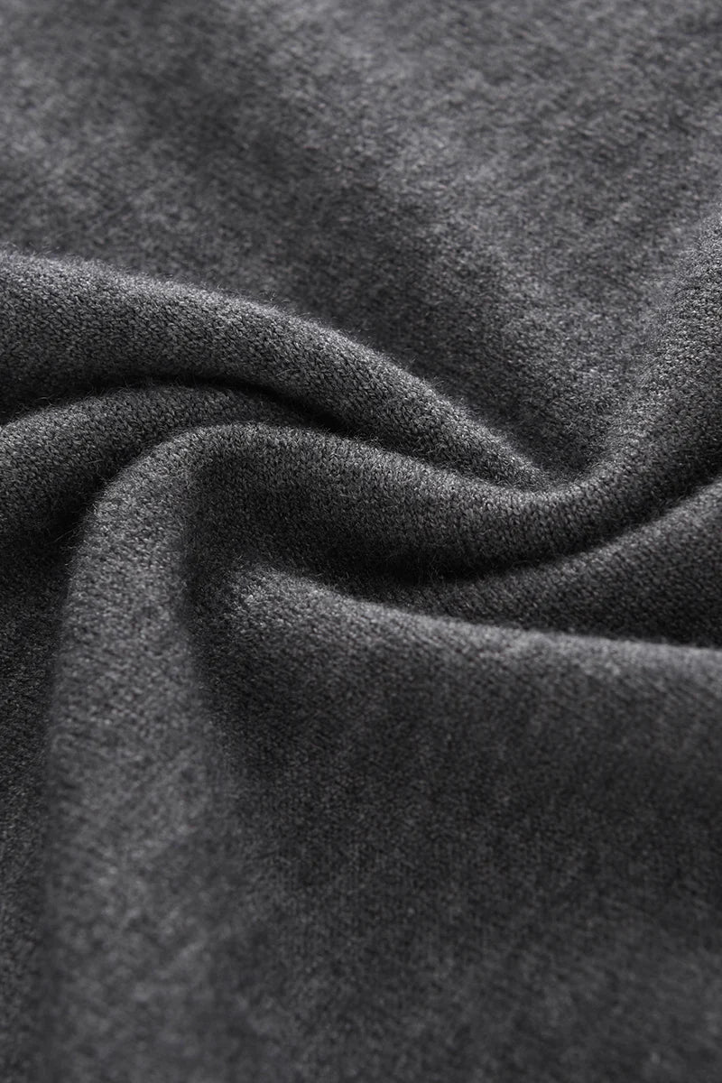 2025 Classic Polo Neck T-Shirt Pullover Men Knitwear Wool Lyocell Blend Sweater Short Sleeved Cool High-Quality Clothing Tops
