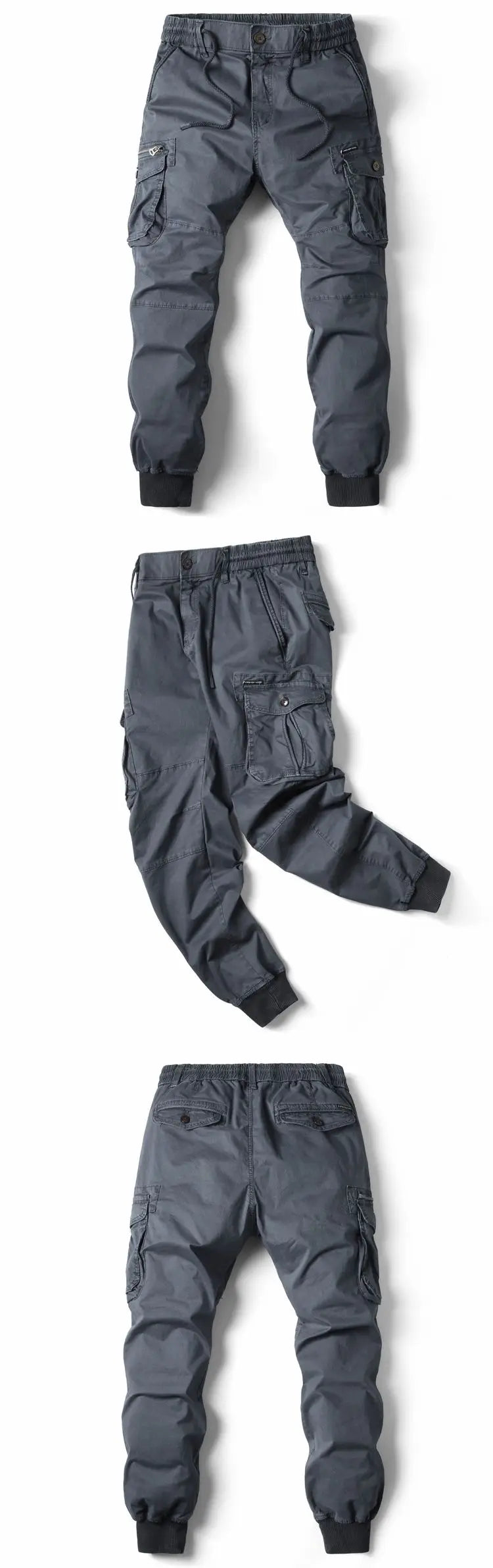 Men Military Tactical Pants Men Washed Overalls Men Beam Pants Male Streetwear Casual Cargo Pants for Men Trousers
