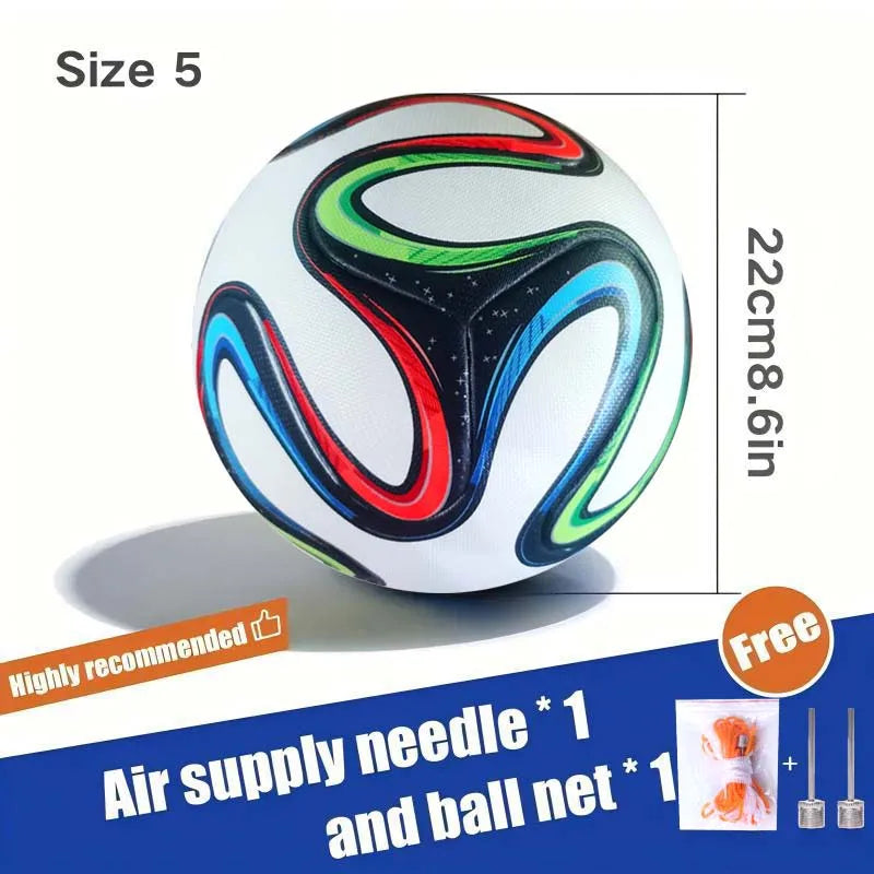 Football for Men and Women 2014 Match Size 5 Pu Adult Futebol Outdoor Sports Training Ball Professional Thickened Team Soccer