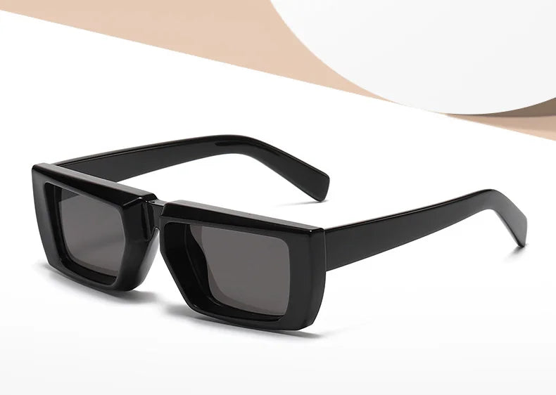 OEC CPO Vintage Rectangle Sunglasses Women Punk Small Frame Sun Glasses MenTrends Square Glasses UV400 Shades Fashion Eyewear