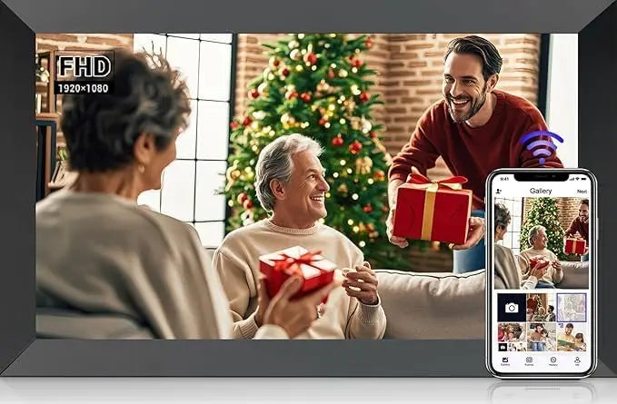 15.6 inch built in 32GB WiFi Large touch ips digital photo frame 1920*1080 Digital Frame via Uhale app