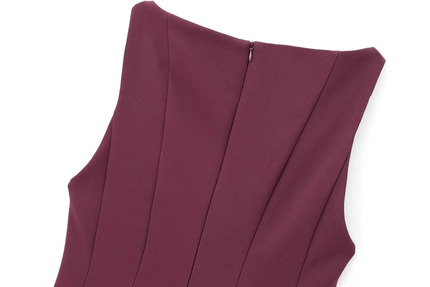 KONDALA Vintage Casual Chic  Women Dress Solid Sleeveless O-Neck Zipper Mini Dress New Fashion 2025 Spring Summer Female Dress