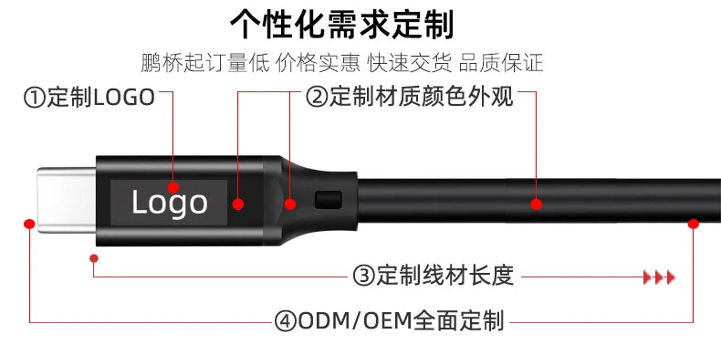 Type C 5A PD 100W Fast Charging USB-C Data Cable 20cm/50cm/1/2/3m PD 3.0 High Power Quick Charging for Mobile Phone USB C Type-C