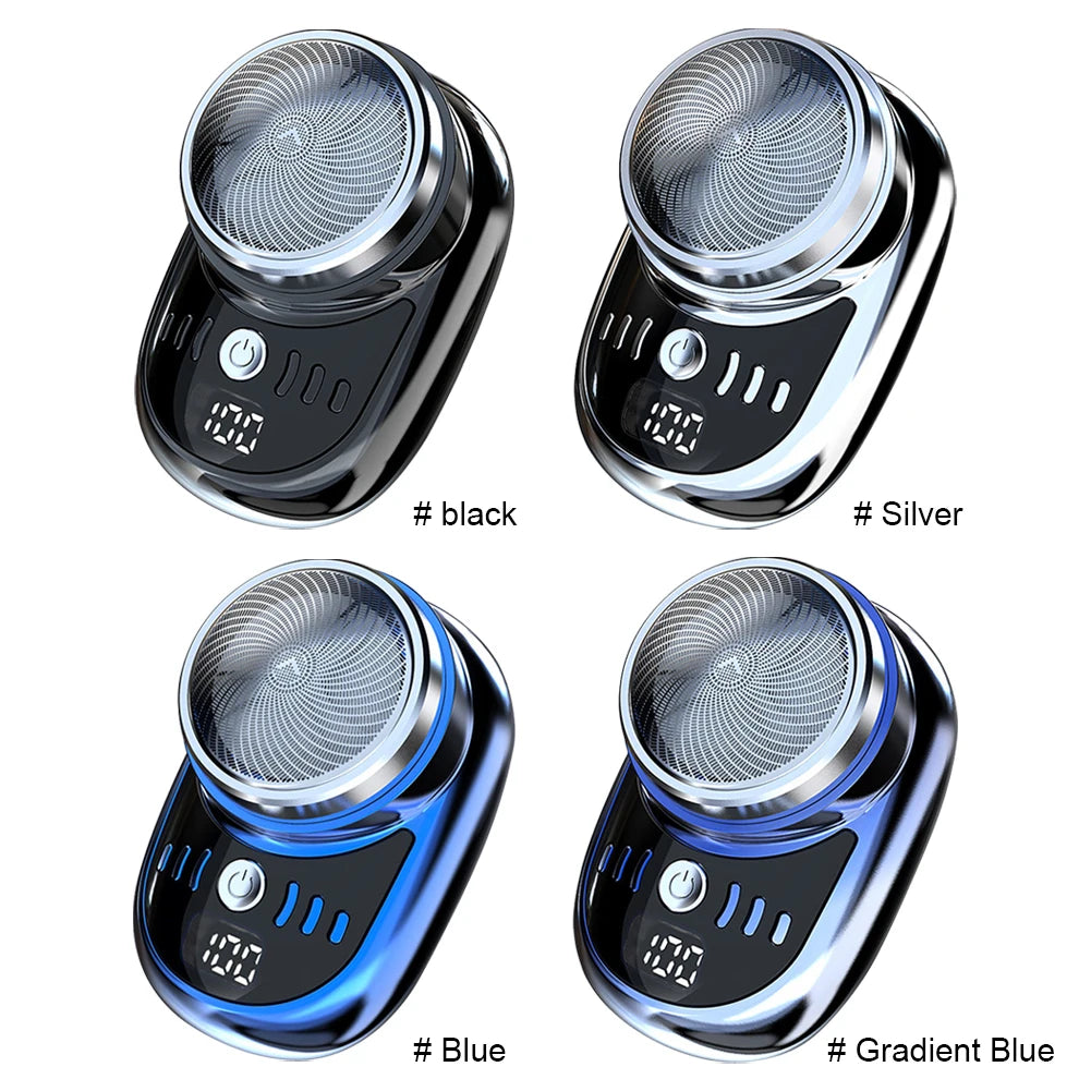 Mini Electric Travel Shaver For Men Pocket Size USB Charging Portable Painless Cordless Trimmer Knive Face Beard Razor