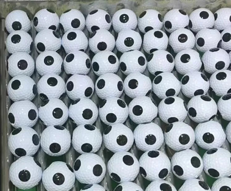 KGOLF Golf Simulator Special Ball Bla Dot Golf Ball Profional Distance Double Layer Structure Sports Fitn Fans Supplies