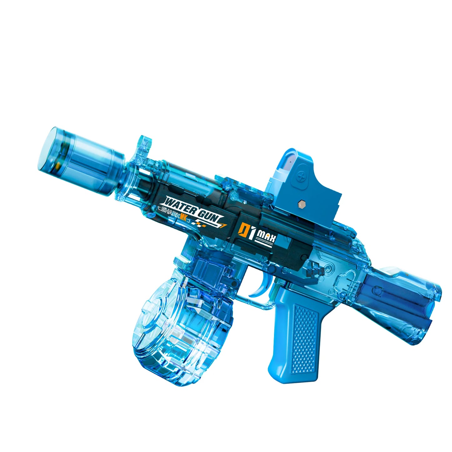 2025 Kids Hot Selling Electric Spray & Water Gun Simulates Sound Light Gun Toys Outdoor Activities Spray Vibration Gun Toys
