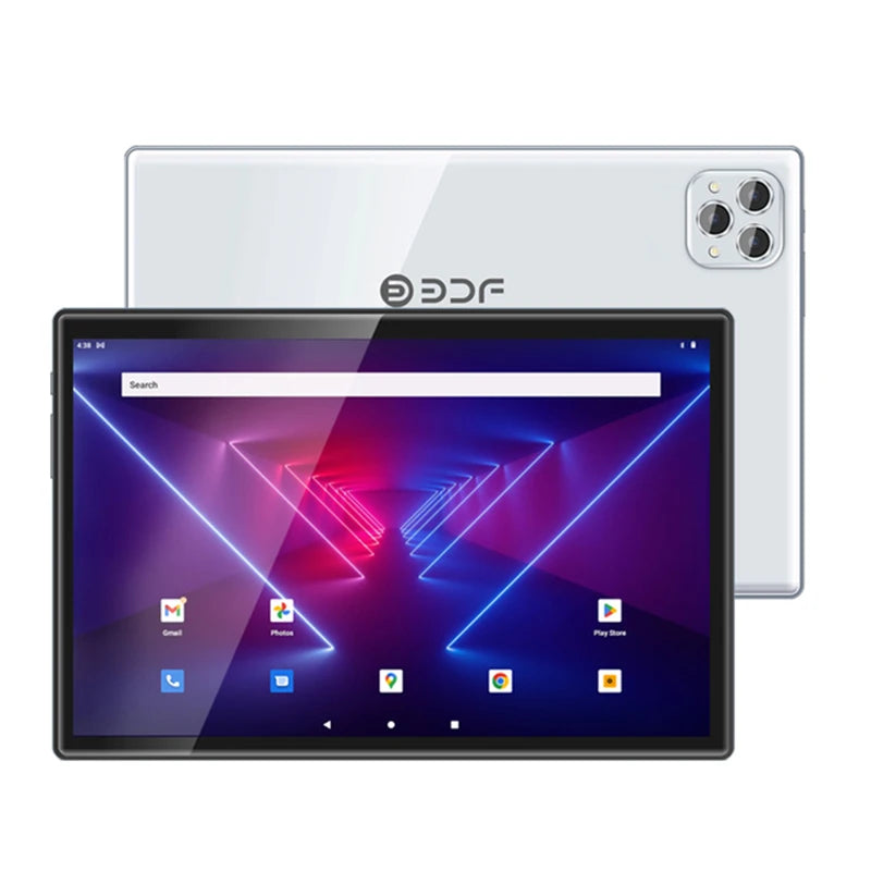 10.1 Inch Android Tablet 4G /5G LTE Phone Call Octa Core 8GB+512GB ROM Bluetooth Wi-Fi Google High Definition Display Tablet PC