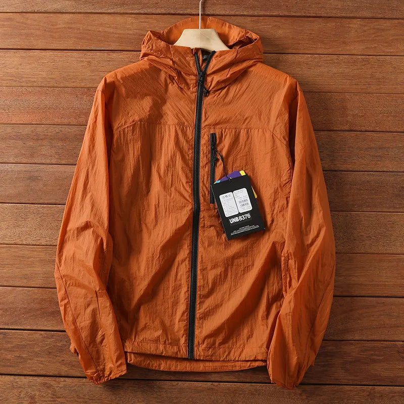 Ultrathin Fishing Jacket Tops Hiking Wearing Good Quality Summer Jackets Men Coats Male Sunscreen Windbreaker Traveling Clothing