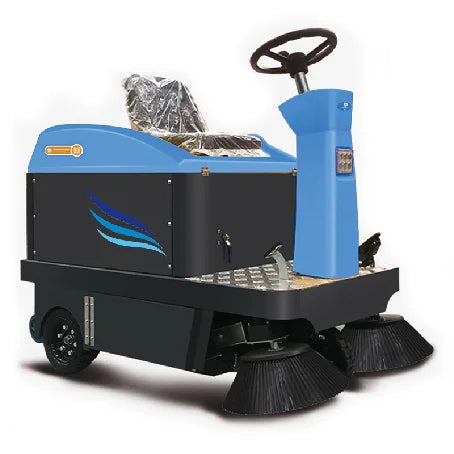 CleanHorse X2 Industrial Automatic Vacuum Drive Auto Floor Sweeper Machine Ride on Electric Street Road Sweeper