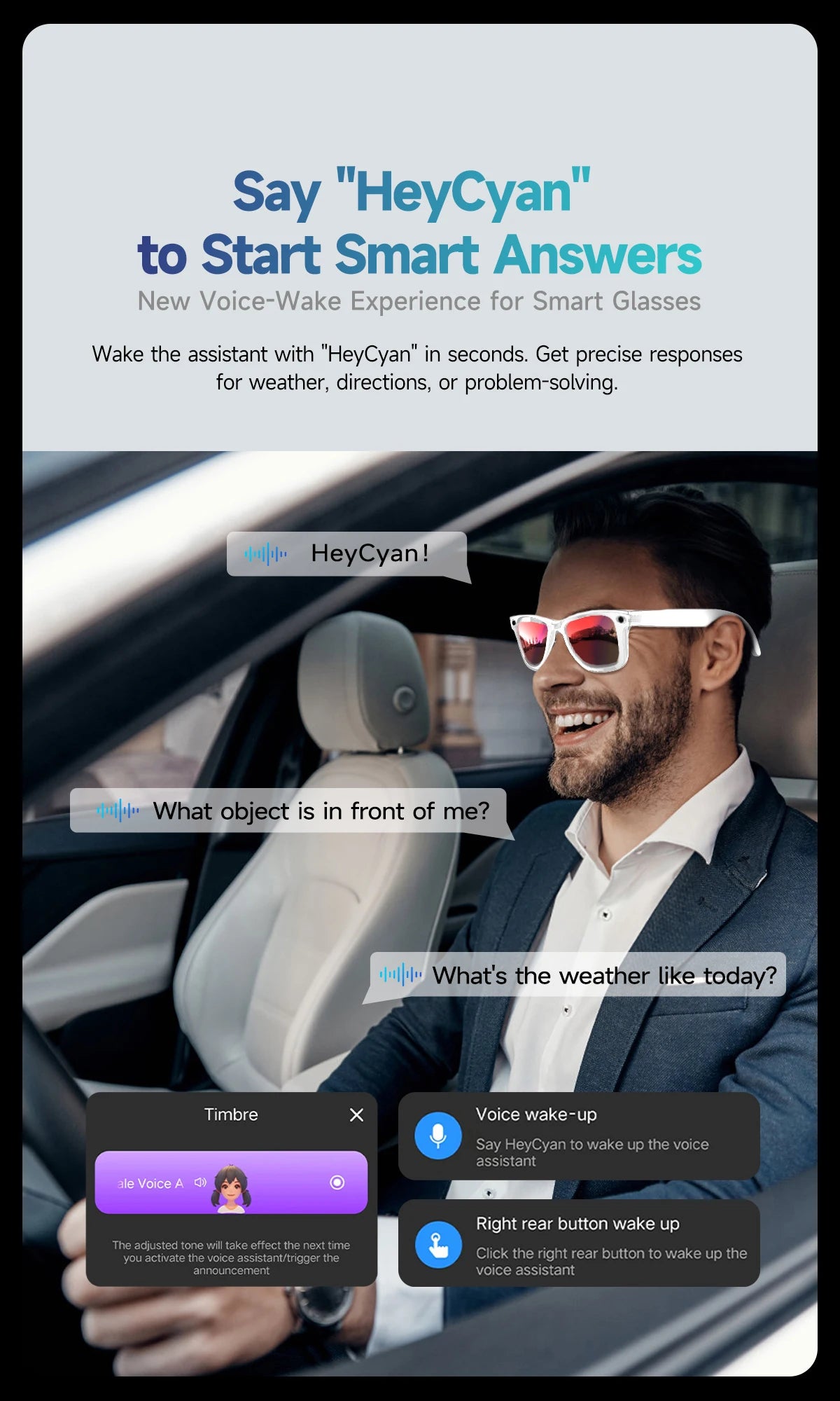 2025 New Upgrade smart glasees With Camera Video Recording AI Photo Recognition Bluetooth Call Translation Voice Sunglasses Man