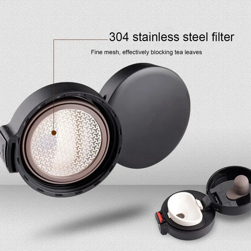 380ml Double 304 Stainless Steel Coffee Mug Leak-Proof Thermos Mug Travel Thermal Cup Water Bottle Thermos Cup