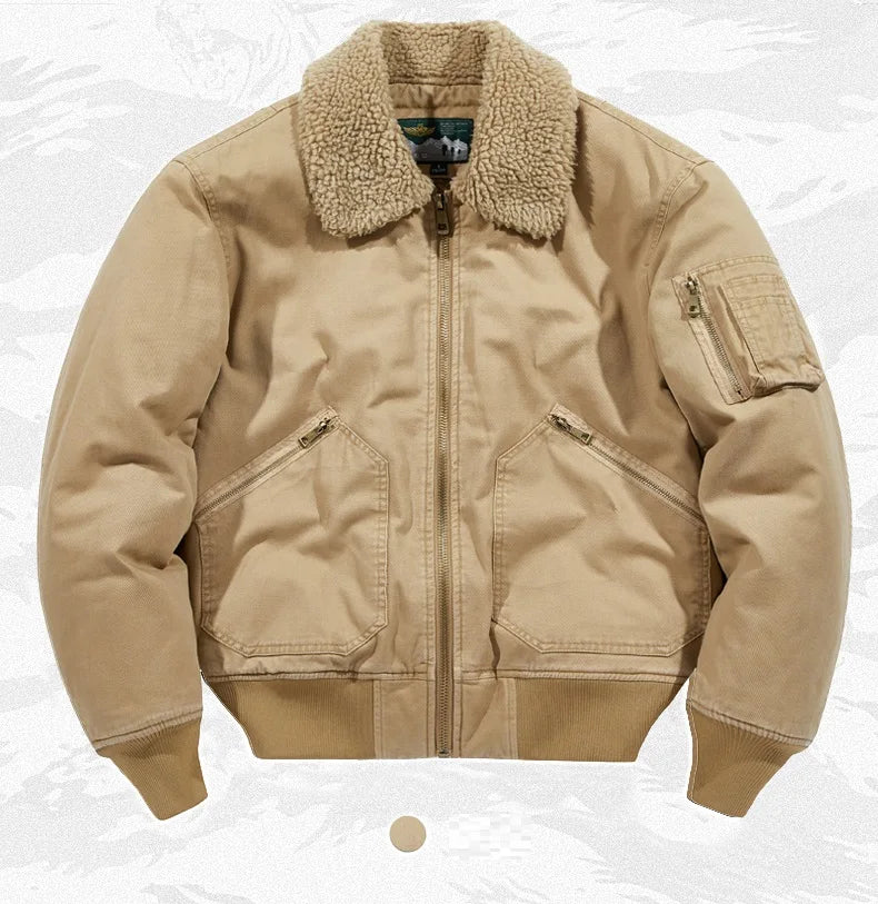 Mens Winter Bomber Jackets Coat Thick Warm Tactics New Overcoat Male Plus Size M-4xl Causal Windbreaker Outwear Chaquetas
