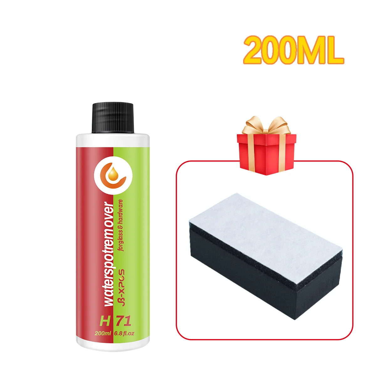Bathroom Glass Cleaner Hard Water Spot Remover For Shower Door, Ceramic Tiles, Stainless Steel Powerful Descale JB-XPCS H71