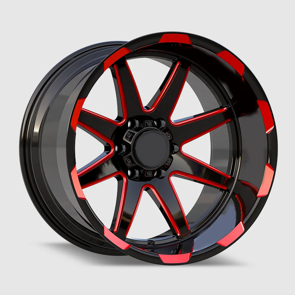 18 19 20 22 inch 12J concave design 8 spokes Negative Offset -44 rims off road mags forged Alloy 4x4 Wheels for Ford ranger Jeep