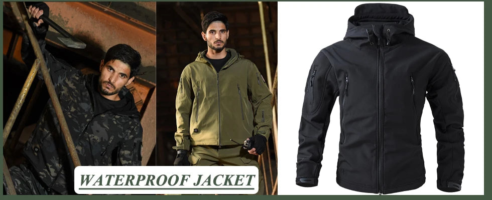 Spring Autumn Men's Climbing Waterproof Jackets Outdoor Men Hiking Rain Coats Men Sports Breathable Windbreaker Jacket Clothing